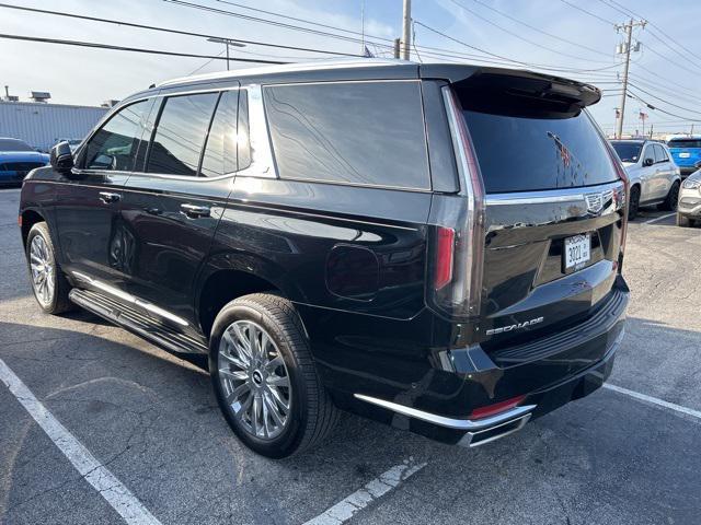 used 2021 Cadillac Escalade car, priced at $61,888