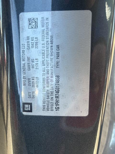 used 2016 Chevrolet Camaro car, priced at $30,245