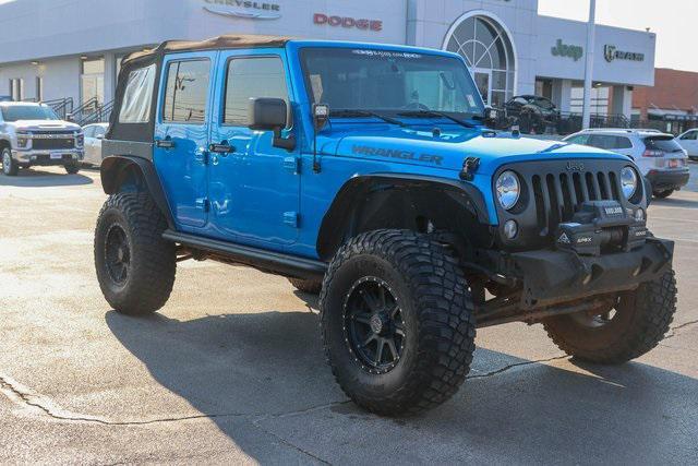 used 2016 Jeep Wrangler Unlimited car, priced at $16,250