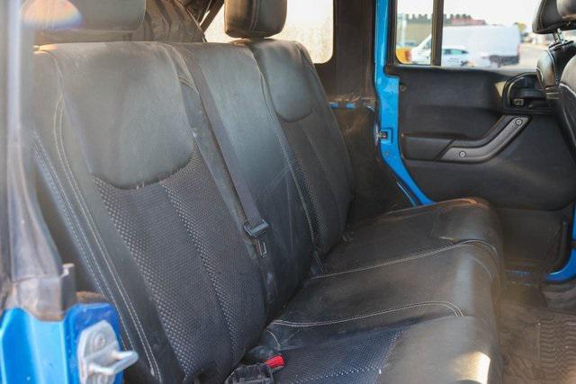 used 2016 Jeep Wrangler Unlimited car, priced at $16,250
