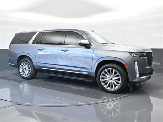 used 2021 Cadillac Escalade ESV car, priced at $60,000