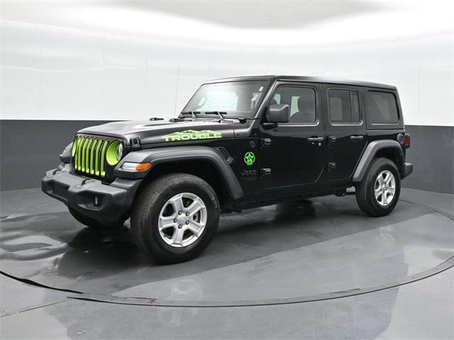 used 2021 Jeep Wrangler Unlimited car, priced at $28,500