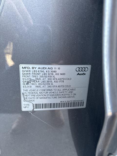 used 2011 Audi Q7 car, priced at $6,500