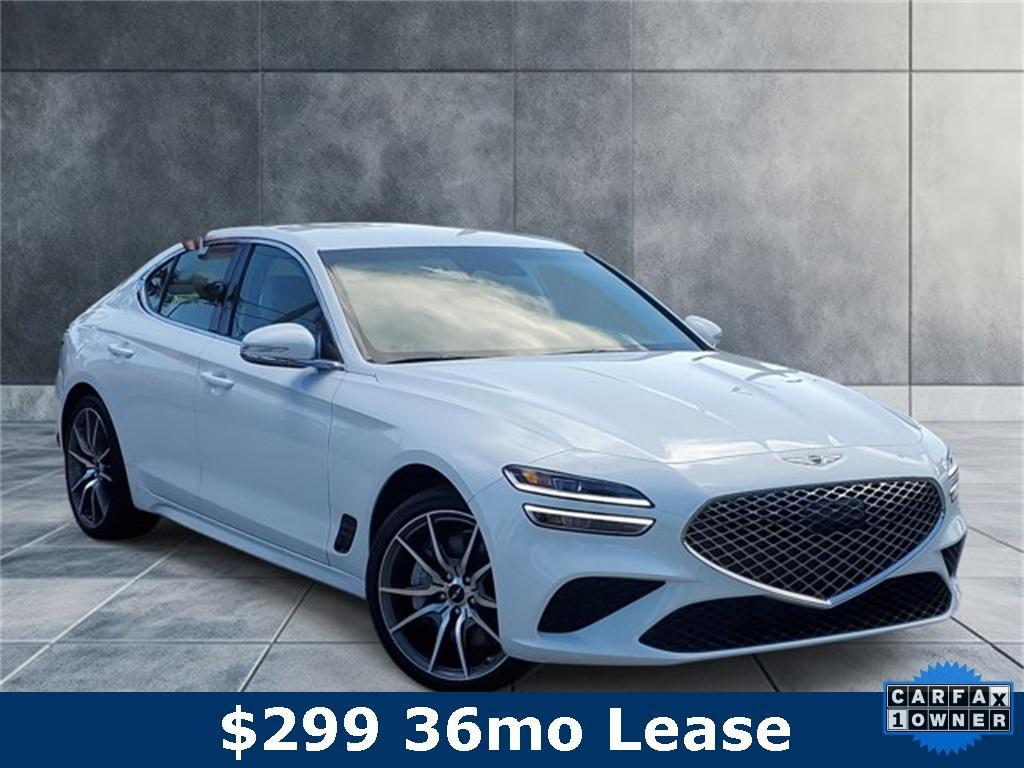 used 2025 Genesis G70 car, priced at $38,750