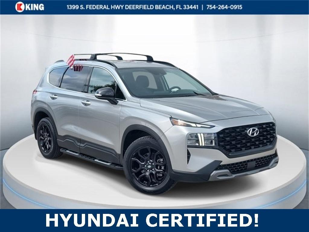 used 2022 Hyundai Santa Fe car, priced at $22,585