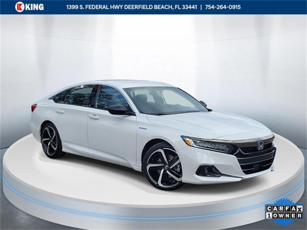 used 2022 Honda Accord Hybrid car, priced at $24,885