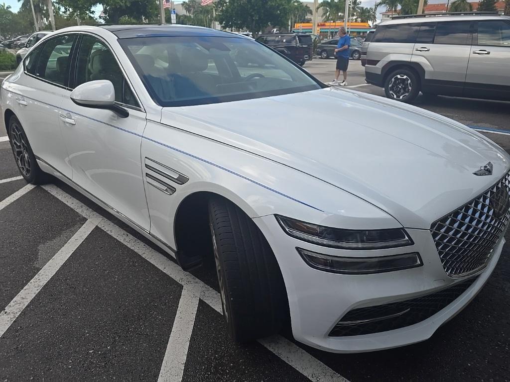 used 2023 Genesis G80 car, priced at $35,988