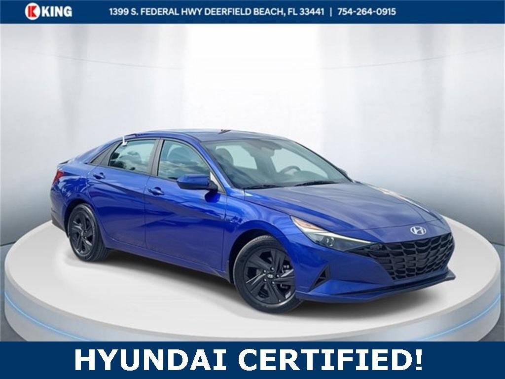 used 2022 Hyundai Elantra car, priced at $17,585