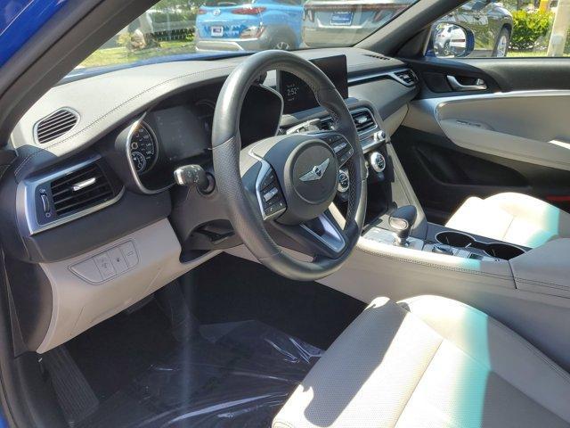used 2022 Genesis G70 car, priced at $26,450