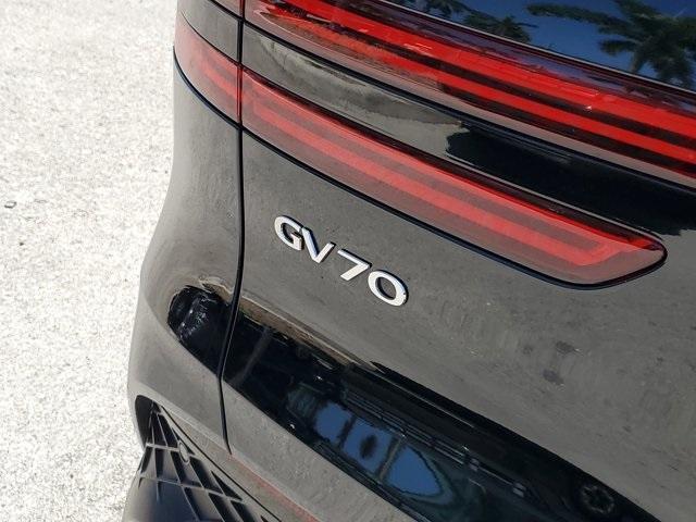 used 2024 Genesis GV70 car, priced at $53,945