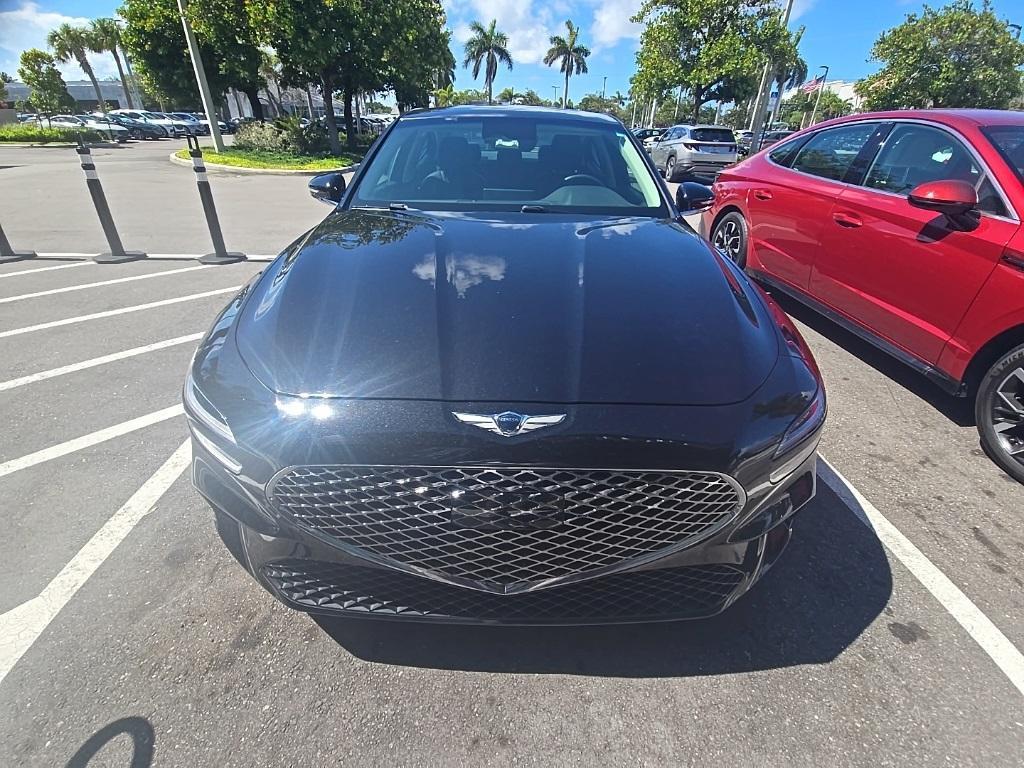 used 2022 Genesis G70 car, priced at $28,450