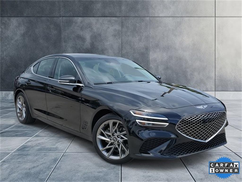 used 2022 Genesis G70 car, priced at $28,450