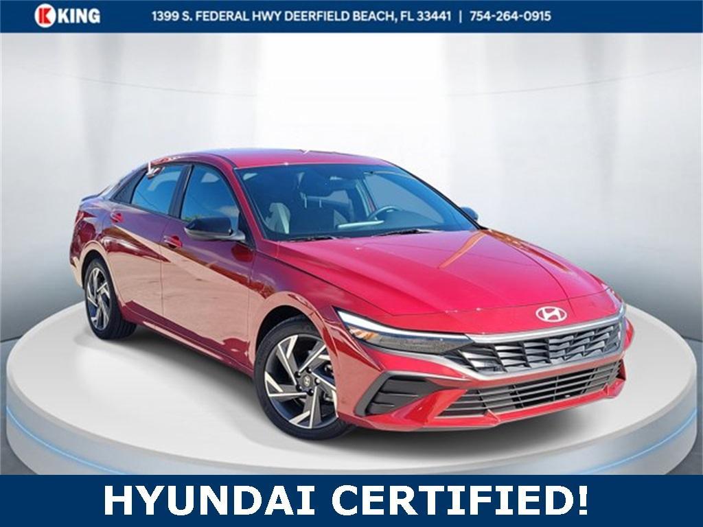 used 2025 Hyundai Elantra car, priced at $20,575