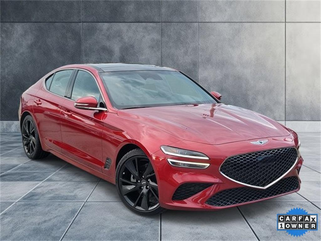 used 2023 Genesis G70 car, priced at $29,445