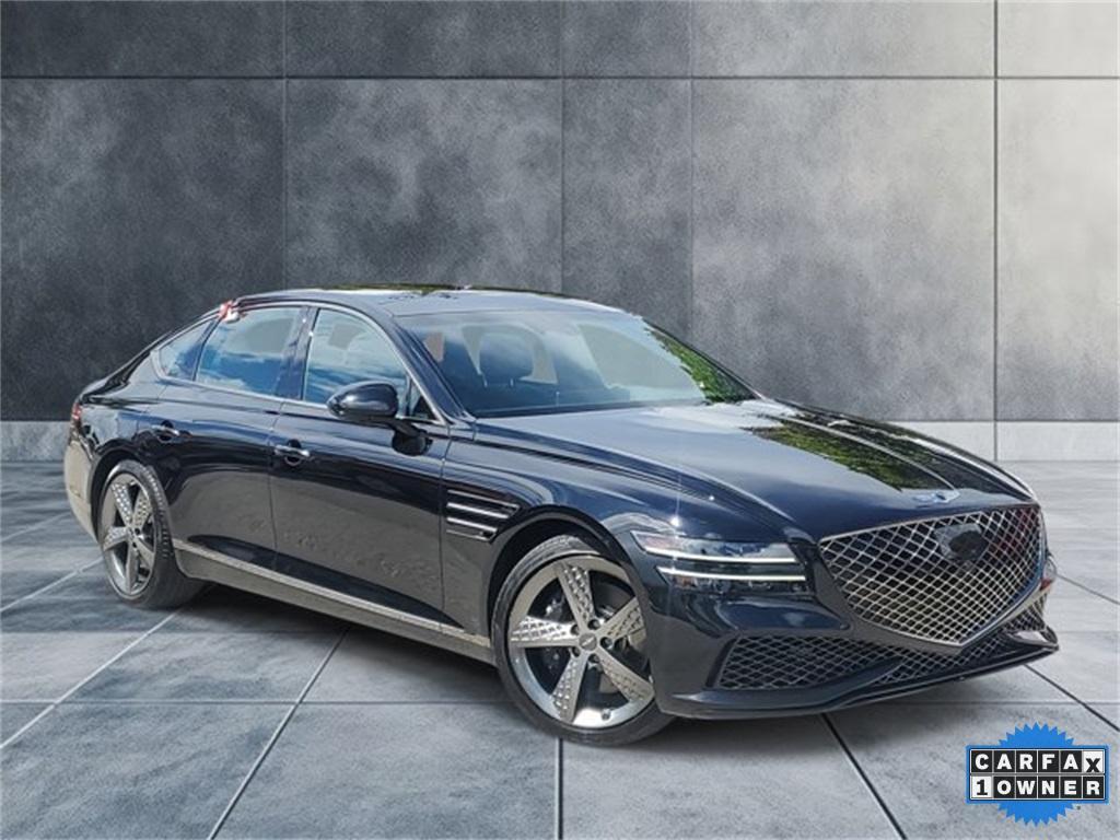 used 2023 Genesis G80 car, priced at $46,575