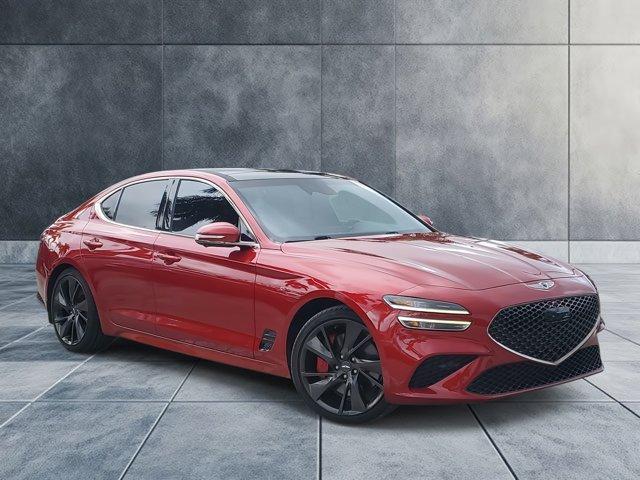 used 2022 Genesis G70 car, priced at $30,885