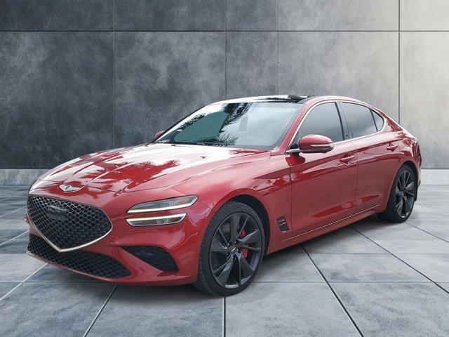 used 2022 Genesis G70 car, priced at $30,885