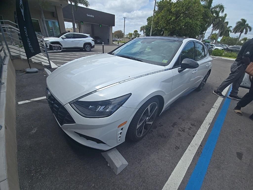 used 2022 Hyundai Sonata car, priced at $20,985