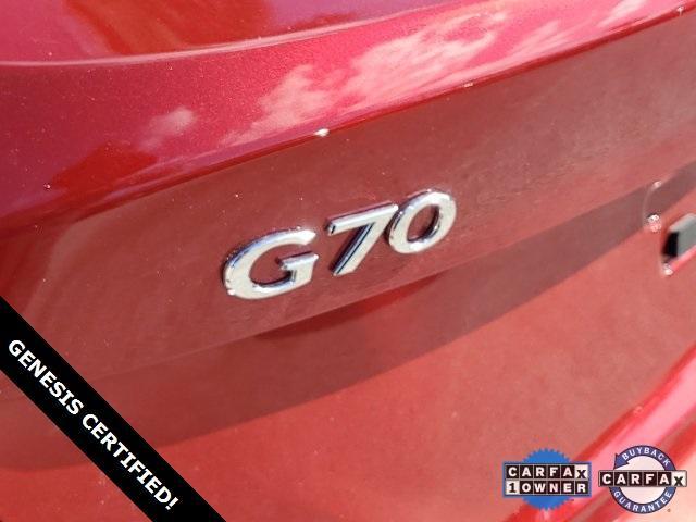 used 2021 Genesis G70 car, priced at $27,991