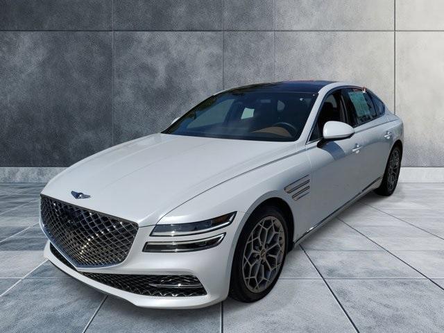 used 2022 Genesis G80 car, priced at $35,675