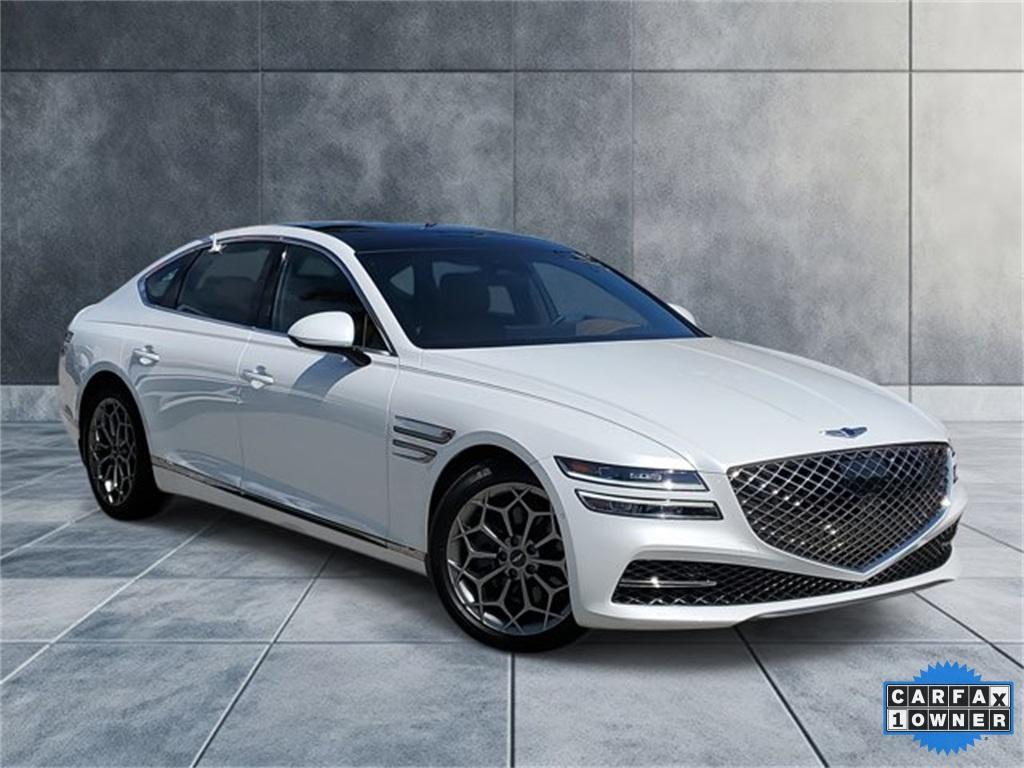 used 2022 Genesis G80 car, priced at $35,675