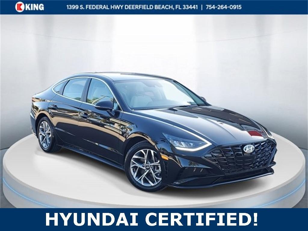 used 2022 Hyundai Sonata car, priced at $21,450