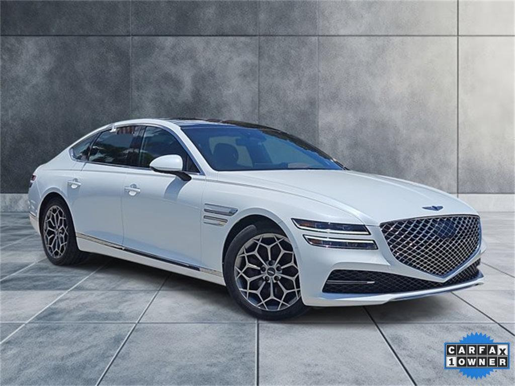 used 2022 Genesis G80 car, priced at $36,450