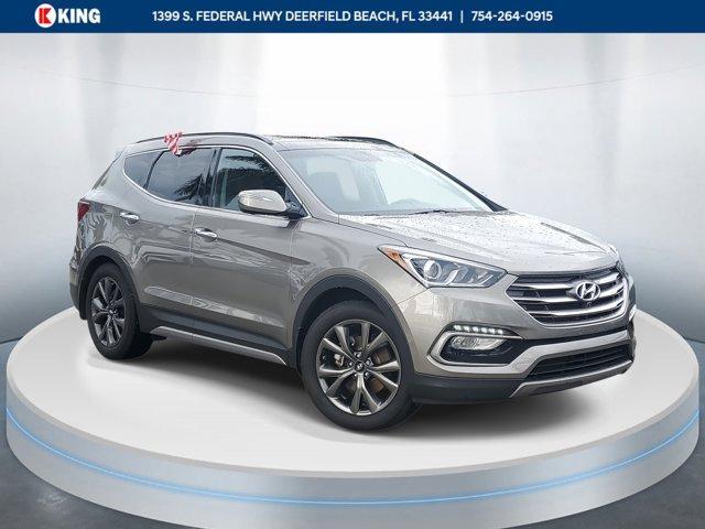 used 2017 Hyundai Santa Fe Sport car, priced at $15,559