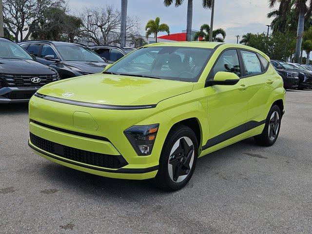 new 2025 Hyundai Kona EV car, priced at $27,414