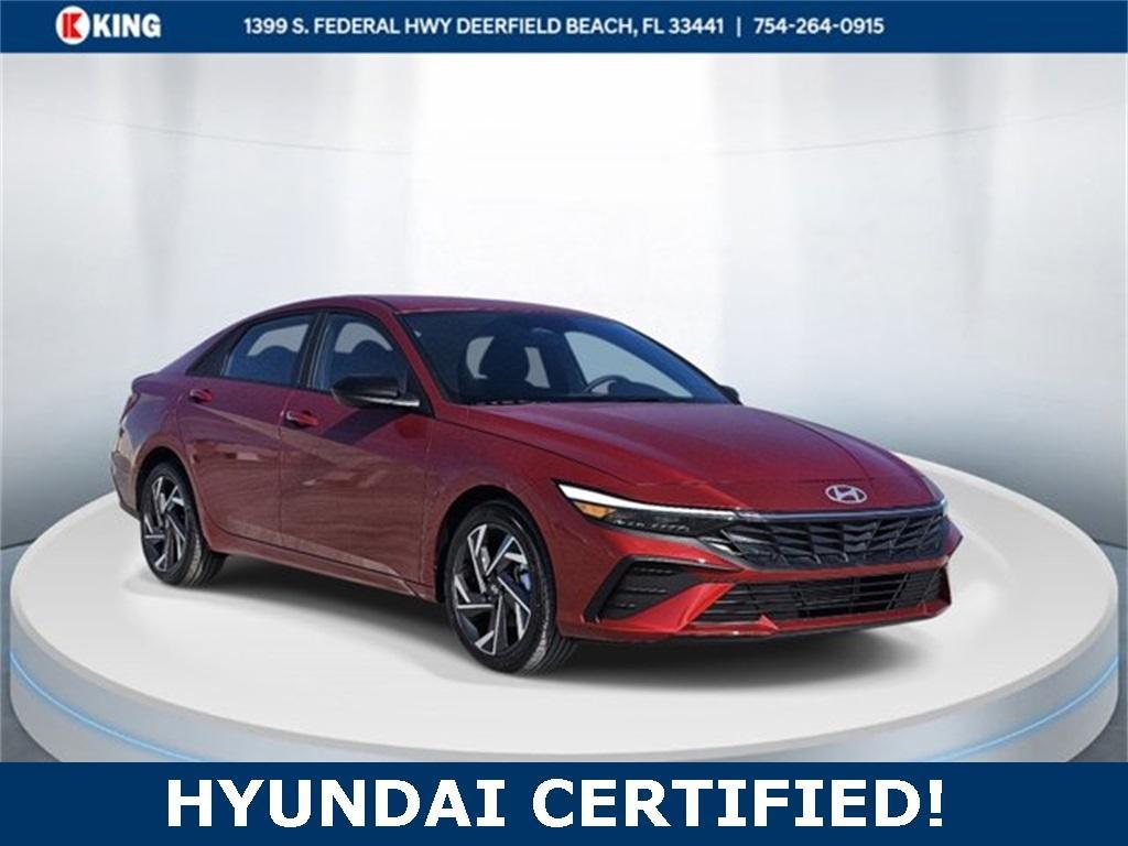 used 2025 Hyundai Elantra car, priced at $19,988