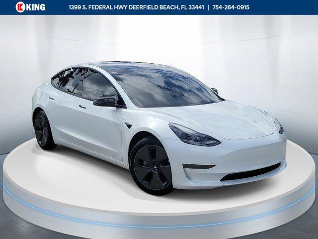 used 2021 Tesla Model 3 car, priced at $18,959