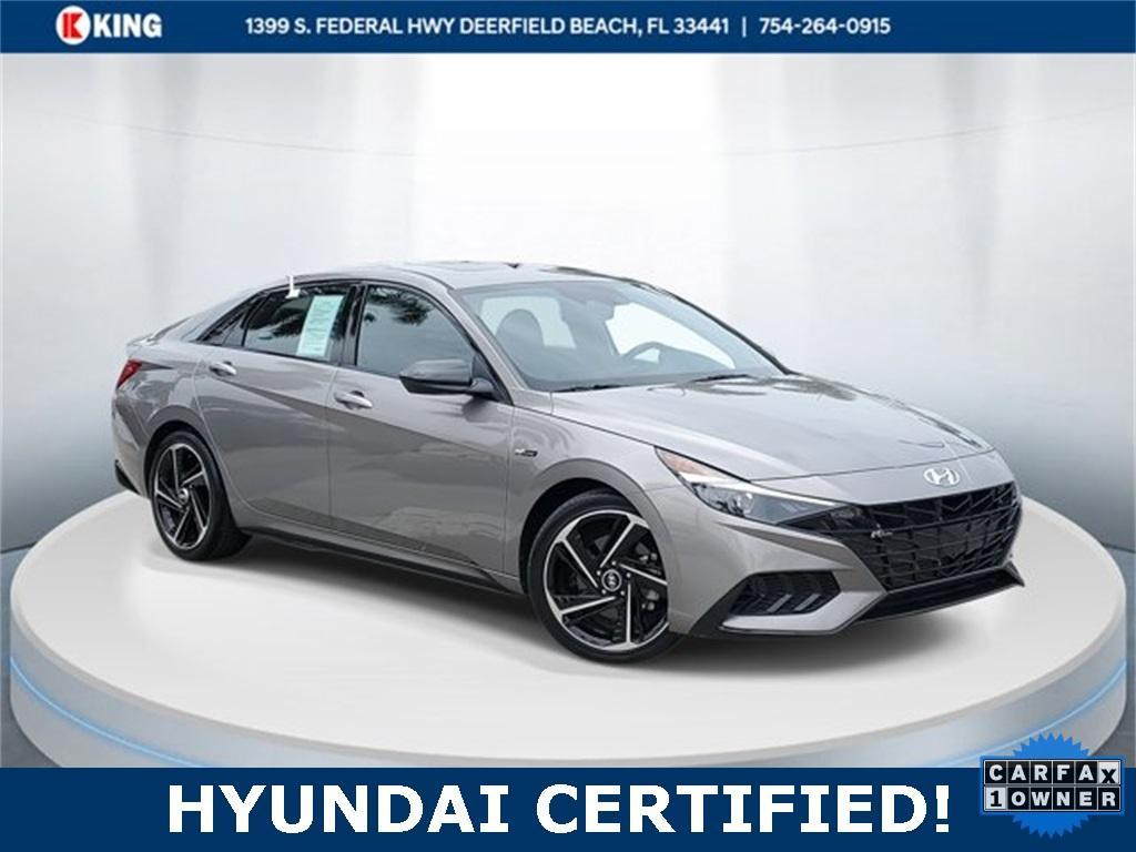 used 2023 Hyundai Elantra car, priced at $23,459