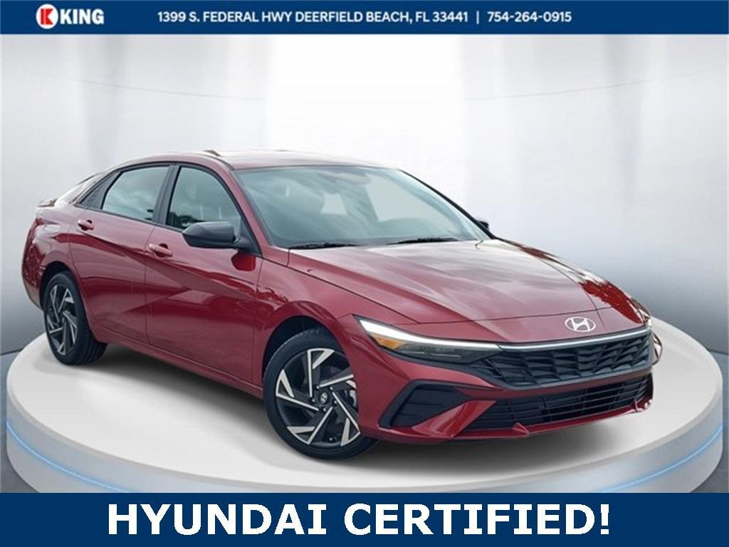 used 2025 Hyundai Elantra car, priced at $20,885