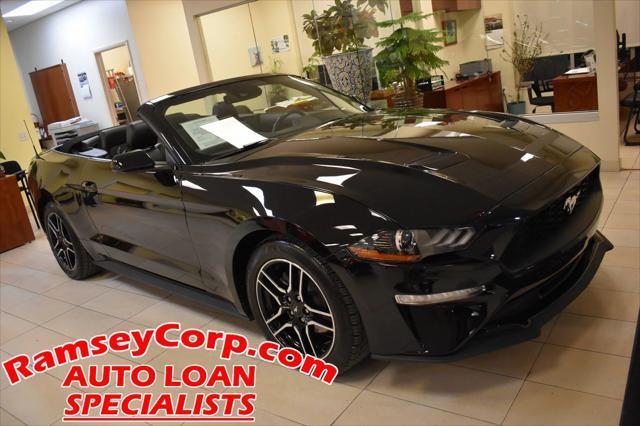 used 2022 Ford Mustang car, priced at $23,599