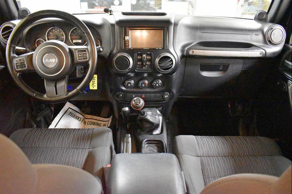 used 2012 Jeep Wrangler Unlimited car, priced at $14,899