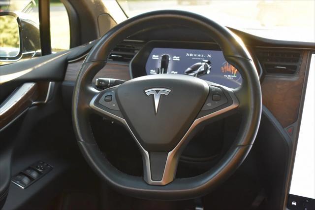 used 2020 Tesla Model X car, priced at $38,899