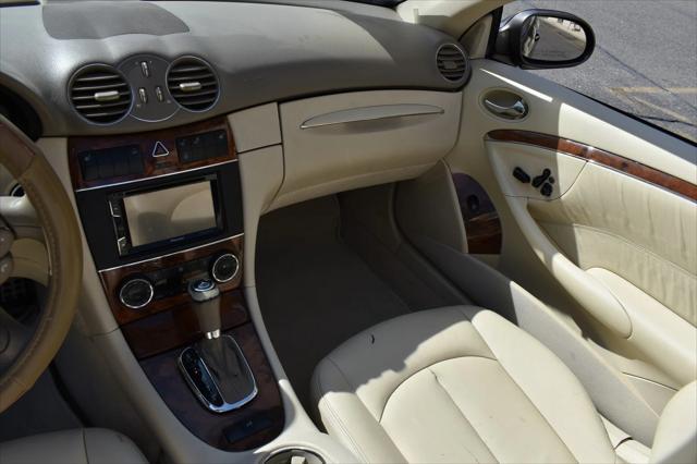 used 2009 Mercedes-Benz CLK-Class car, priced at $9,899