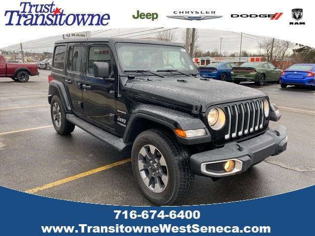 used 2021 Jeep Wrangler Unlimited car, priced at $34,379