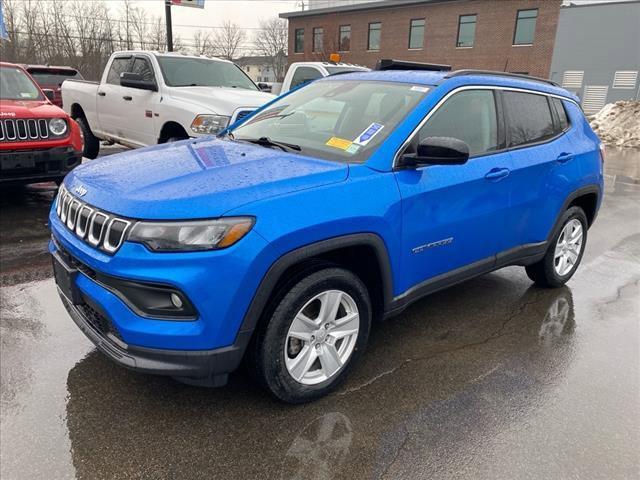 used 2022 Jeep Compass car, priced at $22,565