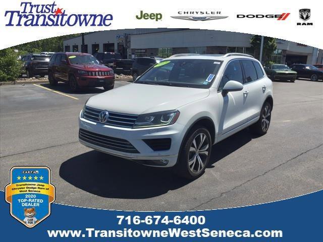 used 2017 Volkswagen Touareg car, priced at $13,384