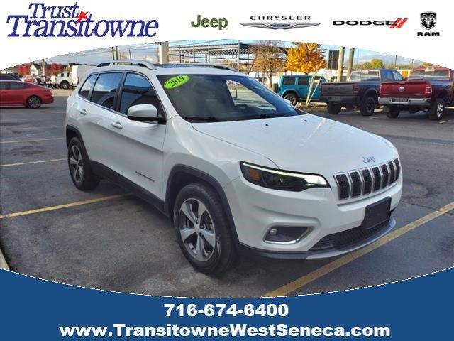 used 2019 Jeep Cherokee car, priced at $17,211