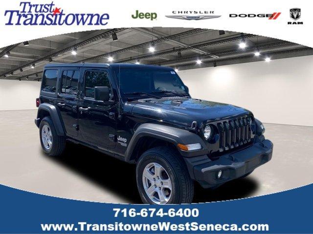 used 2020 Jeep Wrangler Unlimited car, priced at $23,599
