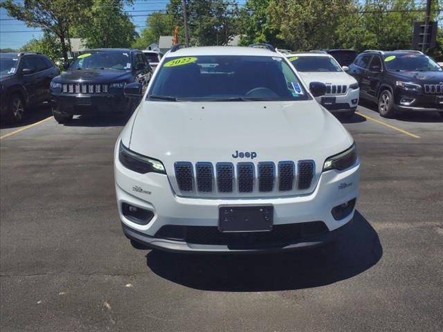 used 2022 Jeep Cherokee car, priced at $28,132