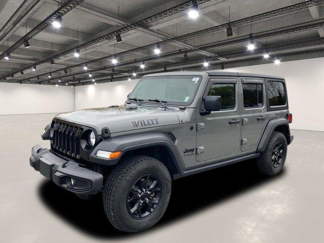 used 2021 Jeep Wrangler Unlimited car, priced at $29,189