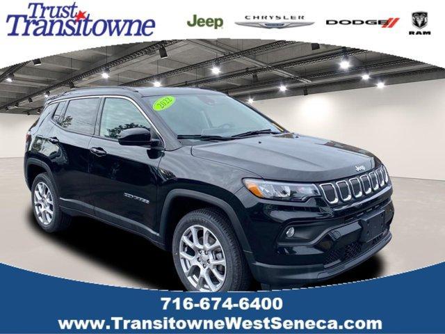 used 2022 Jeep Compass car, priced at $21,583