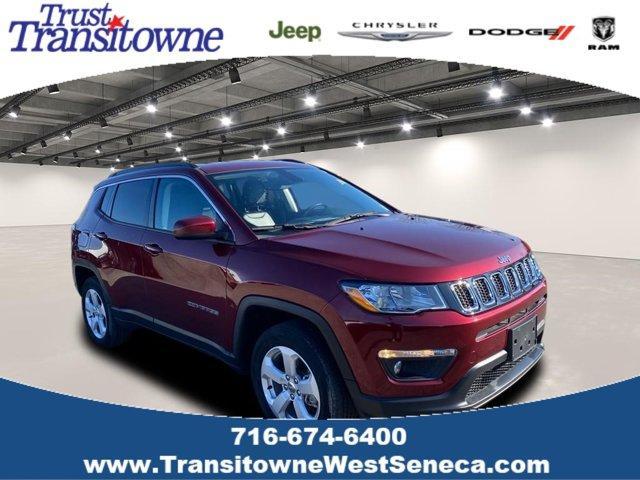used 2021 Jeep Compass car, priced at $21,499