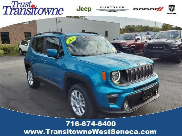 used 2021 Jeep Renegade car, priced at $19,373