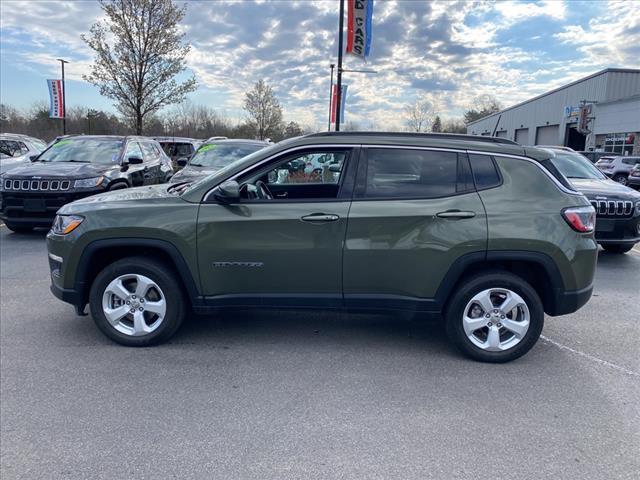 used 2021 Jeep Compass car, priced at $20,477