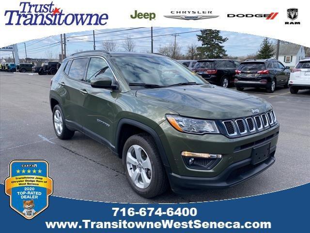 used 2021 Jeep Compass car, priced at $20,477