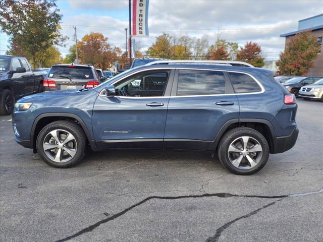 used 2021 Jeep Cherokee car, priced at $23,322